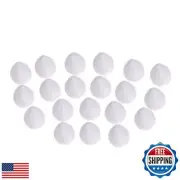 EORTA 80 Pieces Fondant Flower Forming Holders Oval Foam Flower Modeling Supp