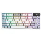 ASUS ROG Azoth Wireless 75 Gaming Keyboard White NX Storm Switch
