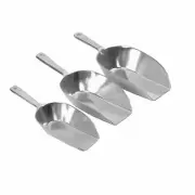 Measuring Scoops for Bakeware, Candy Scoop, Flat Bottom (12 PC, 7 Oz)