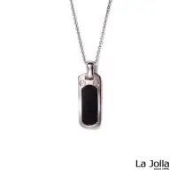 在飛比找momo購物網優惠-【La Jolla】普普風 純鈦墜項鍊(男款)