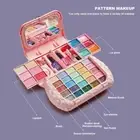 Princess Little Girls Makeup Kit Pink Real Make Up Set Toddler Kid Children