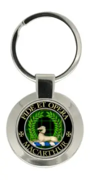 Macarthur modern Scottish Clan Key Ring
