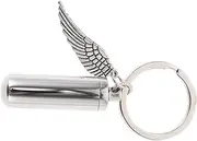 BESPORTBLE Pet Urn Keychain Pendant for Dog Ashes Keepsake Decorative Dog Urn Key Ring Comfort for Pet Memorial Remembrance Durable Stylish Pendant