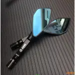 廠家直銷/適用於 三陽JETS FZA 改裝鋁合金後照鏡電機杆端鏡 後照鏡 機車側鏡後照鏡