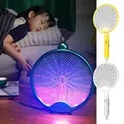 Fly Zapper Electric Fly Racket Insect Killer Bug Mosquito Swatter Bat Wasp Trap
