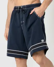 [Billabong] Billabong Men's Throw On 2.0 Board Shorts in Aged Indigo Blue Size XL XL Aged Indigo Blue