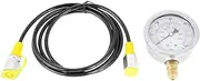 Hydraulic Hose Test Point Coupling M16*2-BSP1/4 + 0~600BAR/8500PSI Gauge+ Hose