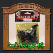 BAG OF BATS RATS SPIDERS & WEBS Halloween Haunted Prop