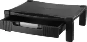 Height-Adjustable Monitor/Laptop Stand with Drawer, 17 X 13 X 3 to 6-1/2 Inches
