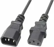 Power Dynamics 177950 IEC Extension Lead 1 m