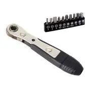 Mini Ratchet Wrench Screwdriver Socket Batch Head Quick Ratchet Spanner