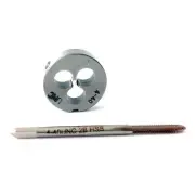 Tap & Die Set HSS 4-40 UNC CNC Thread Pitch Tap & 4-40 UNC Die Right Hand
