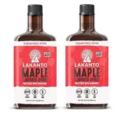 Lakanto Sugar Free Keto Maple Flavored Syrup 2 Pack