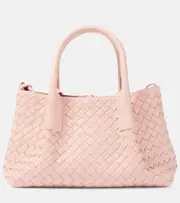 [Bottega Veneta] Bottega Veneta Pinacoteca Small leather tote bag One Size pink
