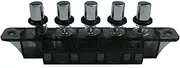 Range Hood Pushbutton Switches, Piano Type Key Board Switches for Range Hood, Kitchen Range Hood Power Switches Button, Multifunctional Range Hood Switches Panel, 5 Pushbutton Switches for Range Hood