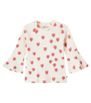 [Mini Rodini] Mini Rodini Printed cotton-blend top Y 10/11 multicoloured