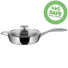 Scanpan - Axis Covered Saut� Pan 26cm- 5 Layer Stainless Steel with Copper Core