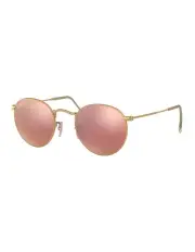 [Ray-Ban] Round Gold RB3447 Sunglasses