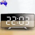 Creative Digital Alarm Clock Mute Bedside Table Clock for Home Office Dormitory