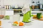 Multi Purpose Rotary Handle Vegetable Fruit Grater Slicer Chopper Cutter 5 Blade