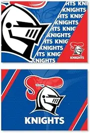 Newcastle Knights NRL Rugby League Set of 2 Magnets 78 x 54mm