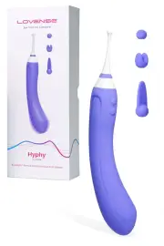 Lovense Hyphy 8.37" App Controlled Dual Clitoral & G Spot Vibrator