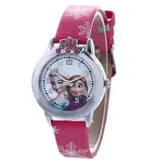 Frozen Snowflake Elsa Anna Princess smart watches for kids red
