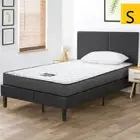 Single Spring Mattress Luxury Tight Top Bonnell Medium-Firm Soft Top Layer 16CM