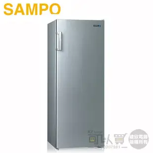 SAMPO 聲寶 ( SRF-171F ) 170公升 直立無霜冷凍櫃