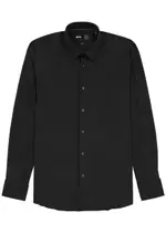 Boss Stretch-jersey Shirt - Black - 43 (C17 / XL) 43 (C17 / XL)