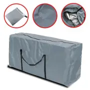 Outdoor Furniture Cushion Christmas Tree Sundries Organizer Bag with Handles and