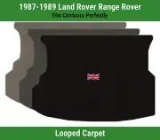 Lloyd Classic Loop Cargo Mat for '87-89 Land Rover Range Rover w/British Flag (for: Land Rover)