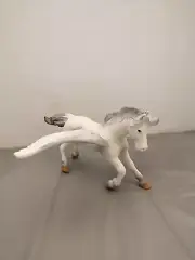 Papo 2007 ~ Pegasus Fantasy Winged Horse White GRAY