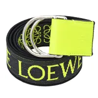 在飛比找Yahoo奇摩購物中心優惠-LOEWE ANAGRAM 雙面品牌LOGO緹花帆布個性拼接