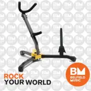 Hercules DS532BB Stand for 1x Alto/Tenor SAX & 1x Clarinet/Flute w/ Bag - New