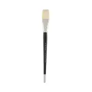 Creative Mark Pro-Stroke Premium White Hog Brush, Flat #16