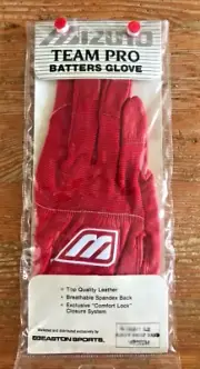 Mizuno Easton Team Pro Batting Glove Adult Medium Right Hand Baseball Red