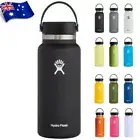 32oz Hydro Flask Water Bottle Stainless Wide Mouth Double-Wall Vacuum Insulation