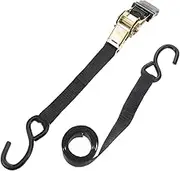 MOLUCKFU Retractable Ratchet Tie Down Straps Weather Resistant Cargo Straps with Hooks for Trucks and Bikes Adjustable Luggage Fixing Cords User Friendly and Portable