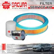 Sakura Oil Air Fuel Filter Service Kit for Nissan Bluebird 910 II 09/1983-1985