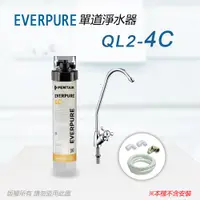 在飛比找ETMall東森購物網優惠-【Everpure】美國原廠 QL2-4C單道淨水器(自助型