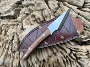 Custom Handmade Kiridashi Utility Knife With Sheath, Pocket, EDC, Mini Knife