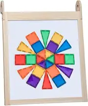 My Duckling JALA Deluxe Dual-Sided Magnetic Whiteboard and Chalkboard - Natural