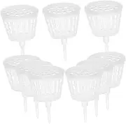 BESPORTBLE Stainless Steel Fertilizer Boxes 30pcs Mini Planting Fertilizer Baskets Covers Bird Wind Proof for Succulents
