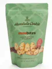 Honolulu Cookie Company Chocolate Chip Macadamia Shortbread Cookies 16oz