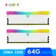 【v-color 全何】Prism Pro RGB DDR4 3200 64GB kit 32GBx2(桌上型超頻記憶體)