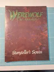 Storyteller's Screen, Werewolf: The Apocalypse 1st ed, White Wolf, New, sealed