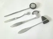 New Reflex 4 Hammer Set In Black Wartenberg Pinwheel, Taylor, Babinski and Buck