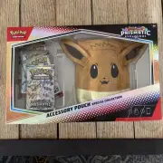 Pokemon PRISMATIC EVOLUTIONS Eevee Accessory Pouch - NEW SEALED *LAST ONE*