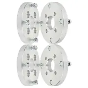 For EZ GO Golf Cart 4 Pcs 1" 25mm 4x4"/ 4x101.6 to 4x156 Wheel Adapters 10x1.25